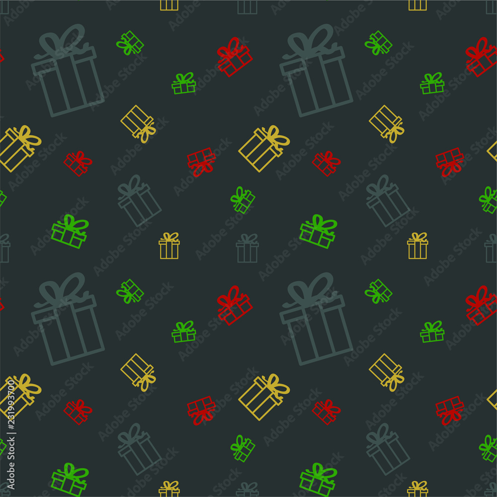 Christmas Seamless Background Pattern Christmas Seamless Background Pattern