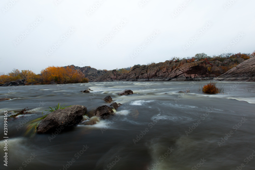 Obraz premium mountain river Southern Bug Ukraine