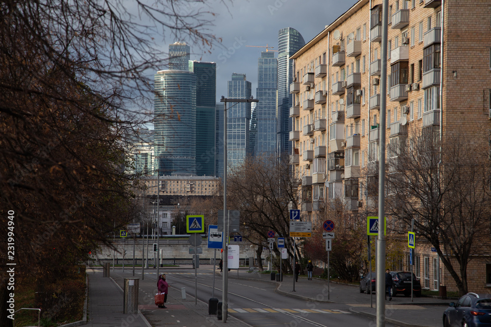 Fototapeta premium Moscow International Business Center
