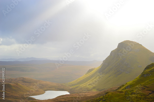 Sunny autumn in quiraing