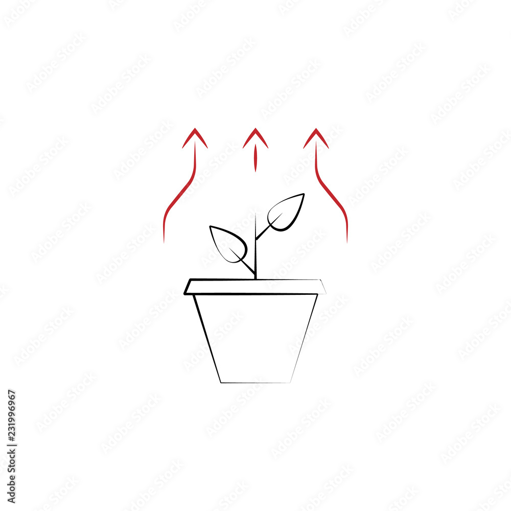 growth needs 2 colored hand drawn icon. Team colored element illustration. Outline symbol design from team work set growth needs 2 colored hand drawn icon. Team colored element illustration. Outline symbol design from team work set