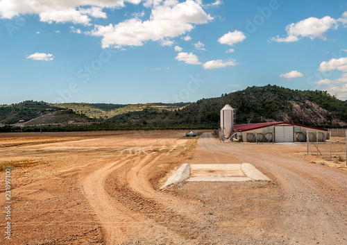 Dry fields in Aragón