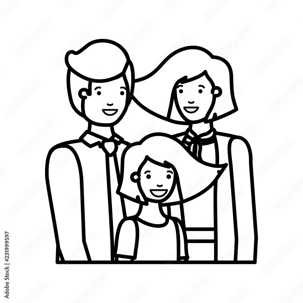 parents couple with daugether avatar character parents couple with daugether avatar character