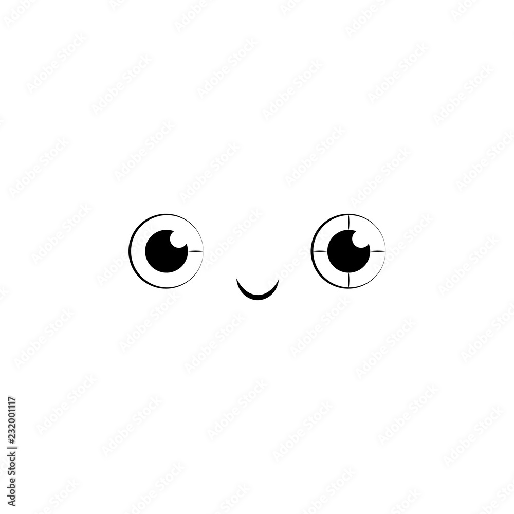 Smile face icon. Element of anime face icon for mobile concept and web apps. Anime Smile face icon can be used for web and mobile Smile face icon. Element of anime face icon for mobile concept and web apps. Anime Smile face icon can be used for web and mobile