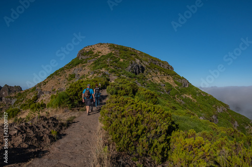 Fototapeta Naklejka Na Ścianę i Meble -  Pico Ruivo mountain - Madeira Island Portugal