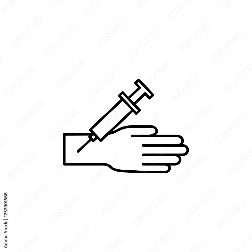 hand, blood icon. Element of blood donation icon. Thin line icon for website design and development, app development hand, blood icon. Element of blood donation icon. Thin line icon for website design and development, app development