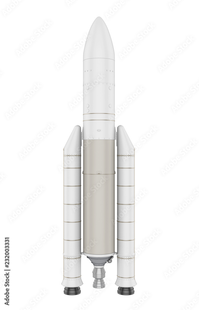 Space Rocket Isolated Space Rocket Isolated