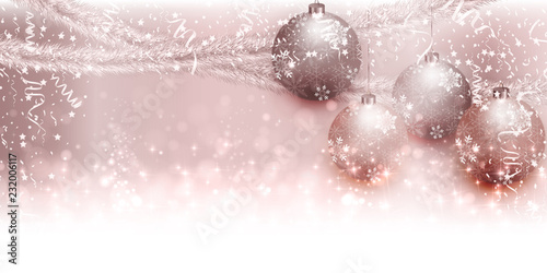 クリスマス　雪　冬　背景