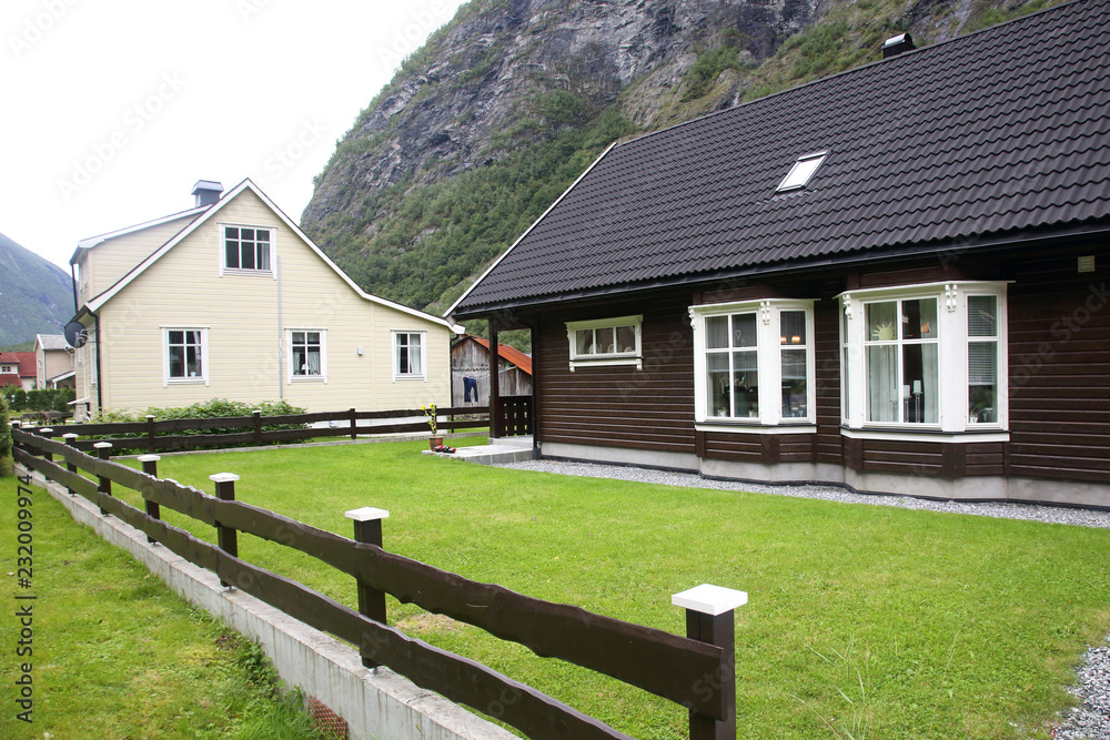 typical residential building in Scandinavia