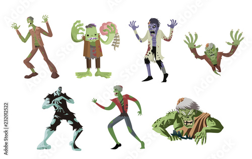 zombies collection characters