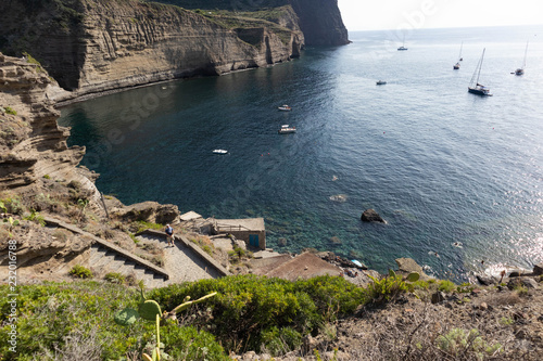 Fototapeta Naklejka Na Ścianę i Meble -  Pollara, Salina island, Sicily, Italy