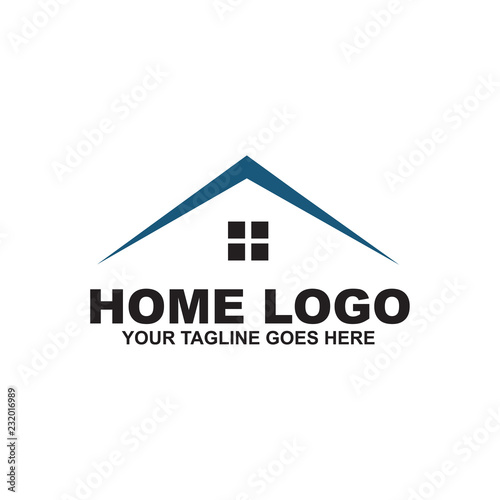 Home logo design vector template
