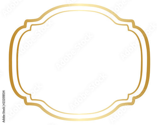 Simple Double Lined Vector Border or Frame