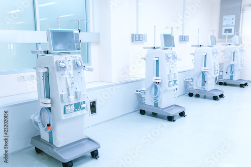 Equipment Dialysis machines in hospitals © EmmaStock