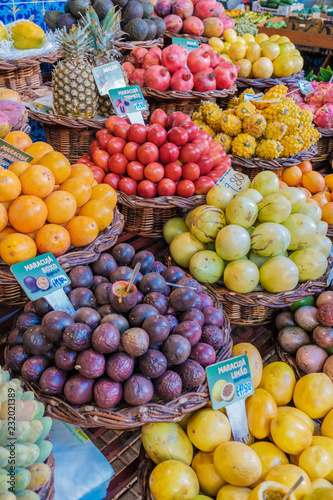 Funchal farmer market - Madeira Island - Portugal