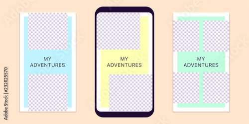 Wallpaper Mural Story template for social media network. Editable Torontodigital.ca