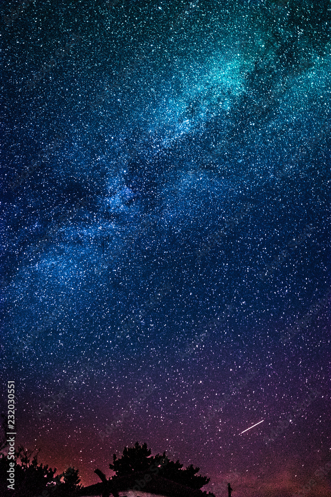 Obraz premium milky way