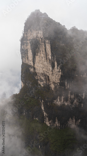 A Misty Mountain in China © Wasittha Wannarat