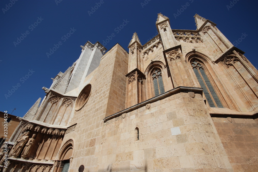 Tarragona, Spain-October 4, 2018: Catedral de tarragona