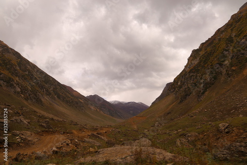 landscape in the mountains