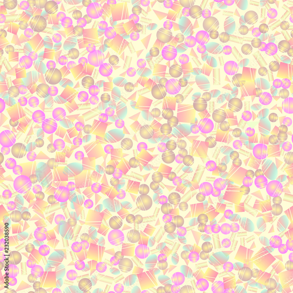 Abstract seamless pattern. Creates a festive mood. Gentle and at the same time bright color. Abstract seamless pattern. Creates a festive mood. Gentle and at the same time bright color.