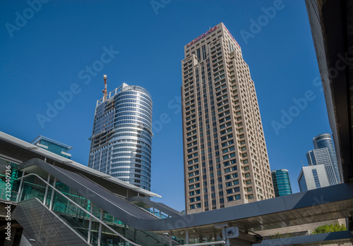  New modern skyscrapers view from railway station  © studiodr