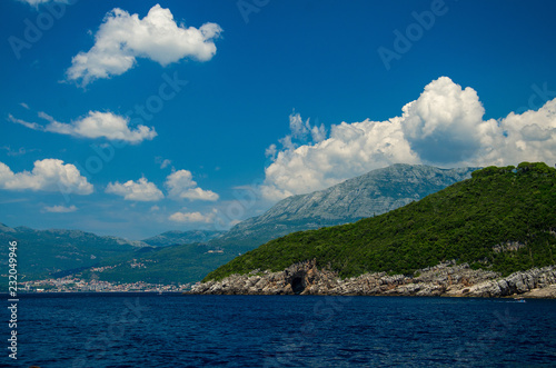 Boka Kotor bay, Herceg Novi and Mount Orjen Dinaric Alps, Montenegro