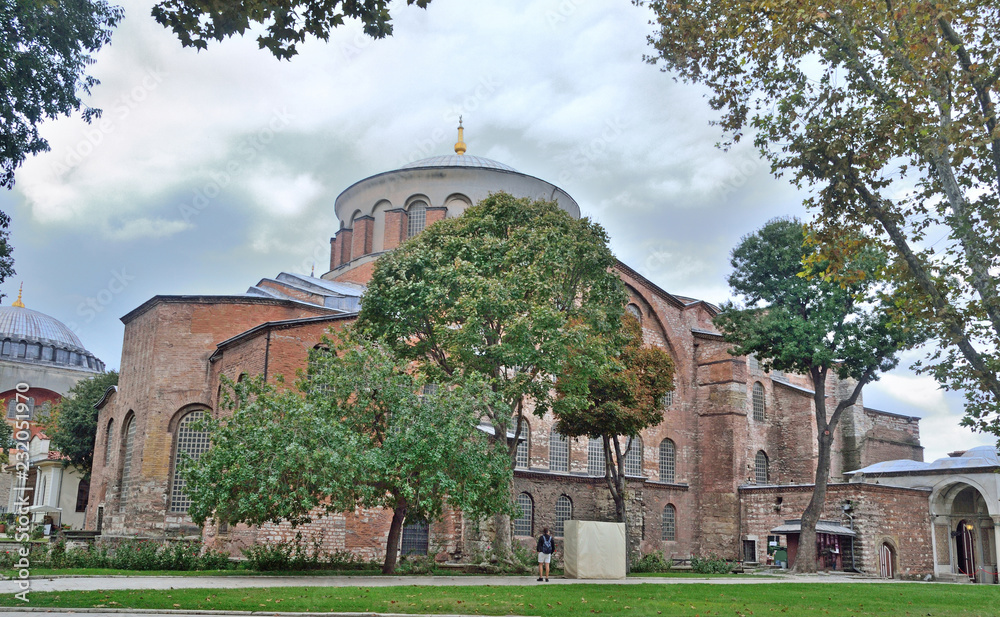 Fototapeta premium House of St. Irina in Istanbul, Turkey
