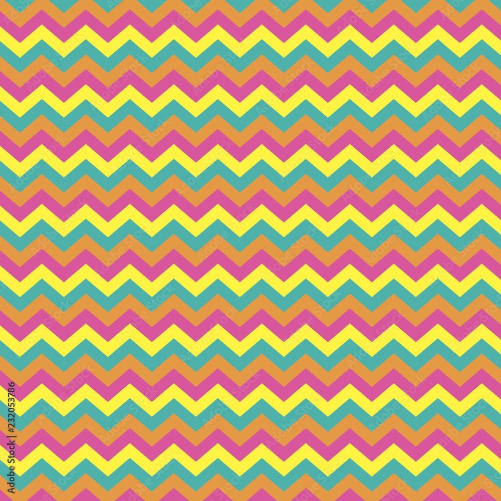 Zigzag pattern. Geometric background flat style illustration. Texture for print, banner, web, flayer, cloth, textile. Zigzag pattern. Geometric background flat style illustration. Texture for print, banner, web, flayer, cloth, textile.
