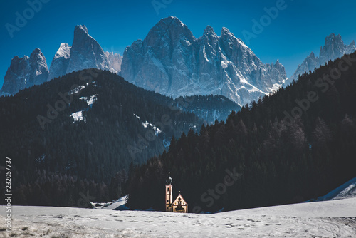 chiesa di san giovanni in ranui inverno photo