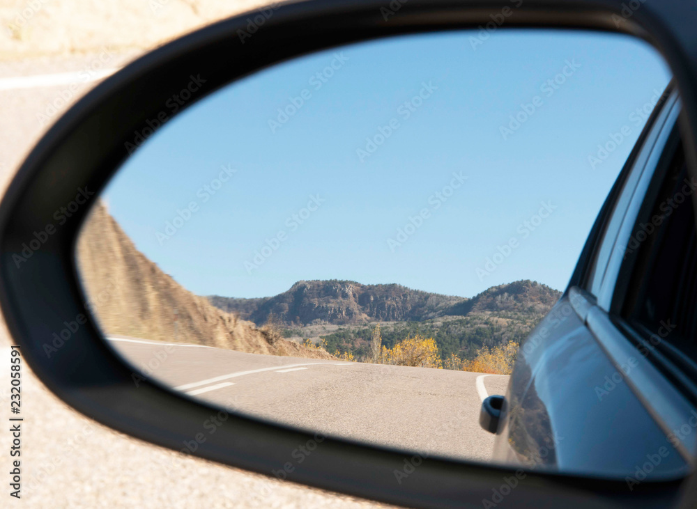 Fototapeta premium car on the road