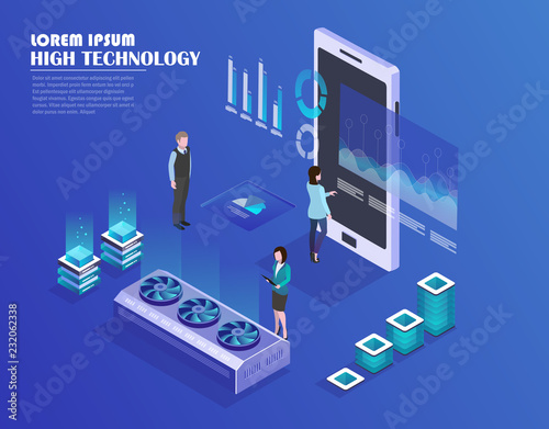 Crypto startup. Digital money market.