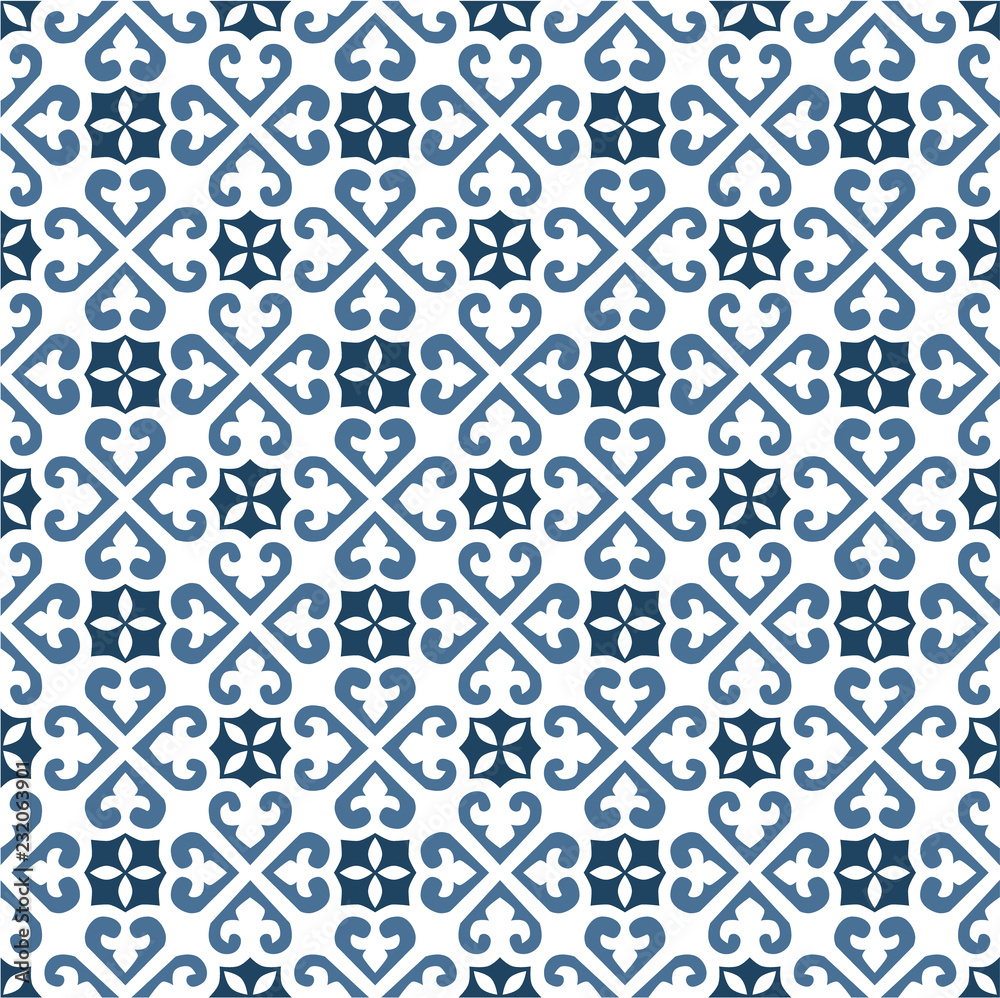 Portuguese tiles pattern