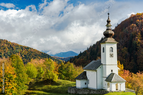 Sv. Marko chapel in Lower Danje, Slovenia