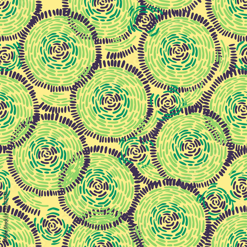 Abstract Ikat and boho style handcraft fabric pattern. Traditional Ethnic design for clothing and textile background, carpet or wallpaper