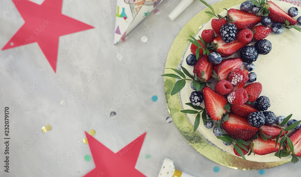 Confectionery flavored cakes for a holiday