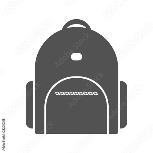 Bagpack Education Glyph Icon