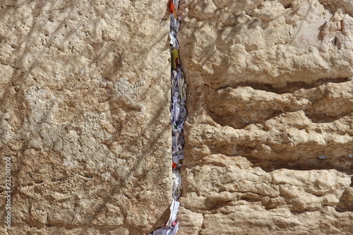 中東　イスラエル　エルサレム　ユダヤ教　嘆きの壁　願い