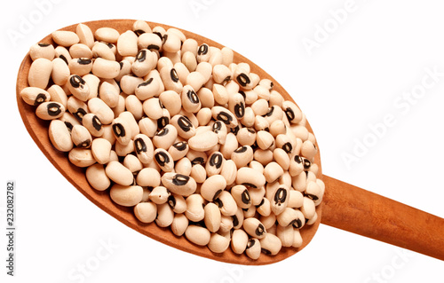 BLACK EYED BEANS CUT OUT photo