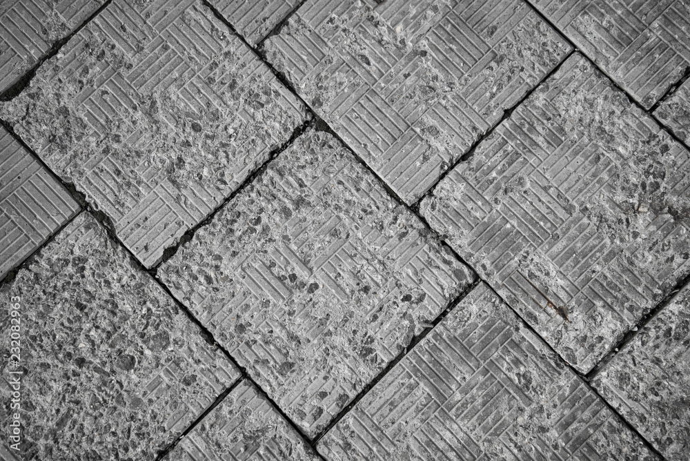 old worn-out tile on a floor old worn-out tile on a floor