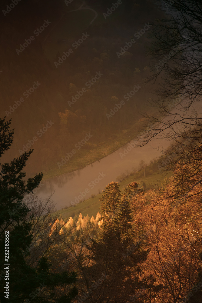 Fototapeta premium Przełon Dunajca Szczawnica