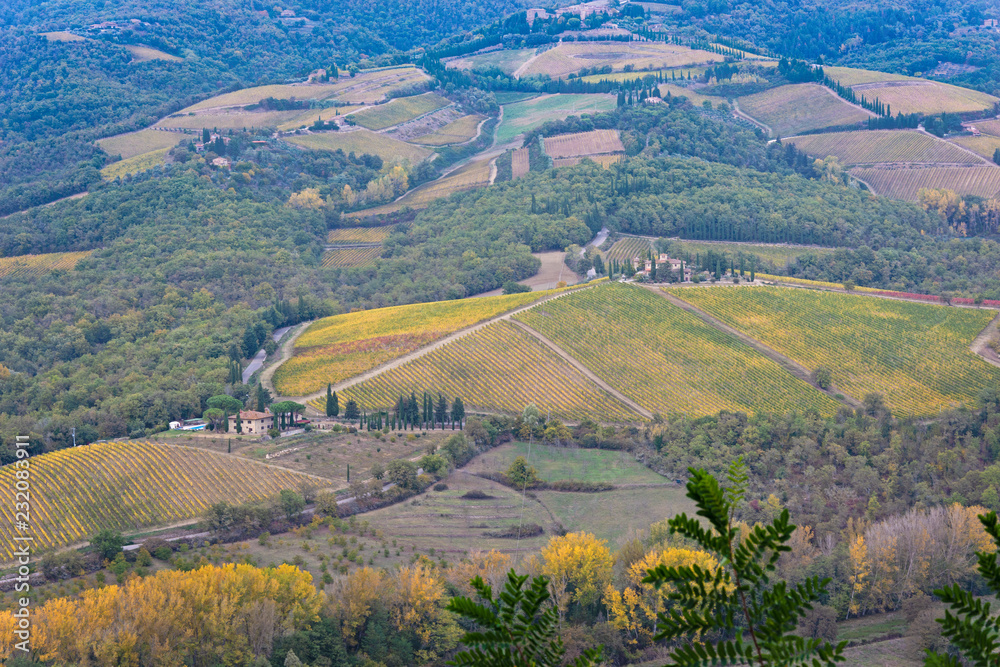 Naklejka premium Scene D'autunno