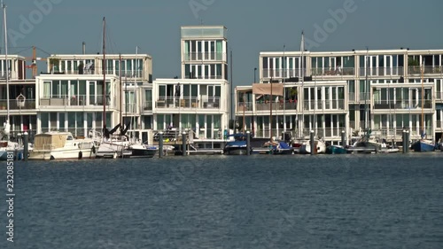 Modern Water houses in IJburg, Amsterdam The Netherlands photo