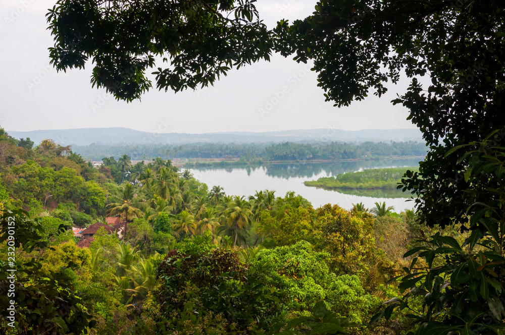Scenic surroundings of North Goa