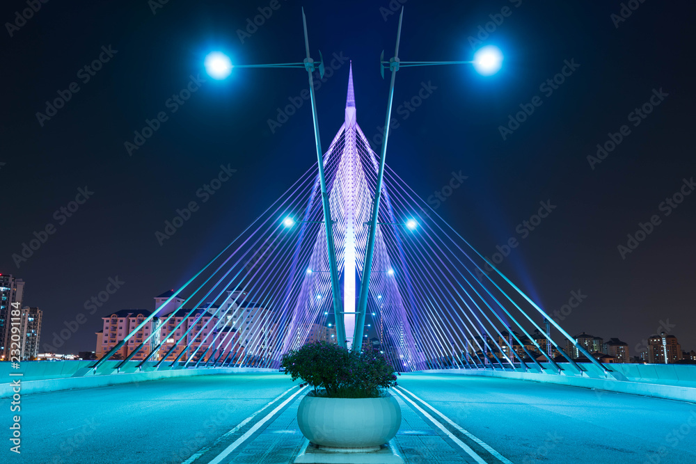 Obraz premium Seri Wawasan Bridge