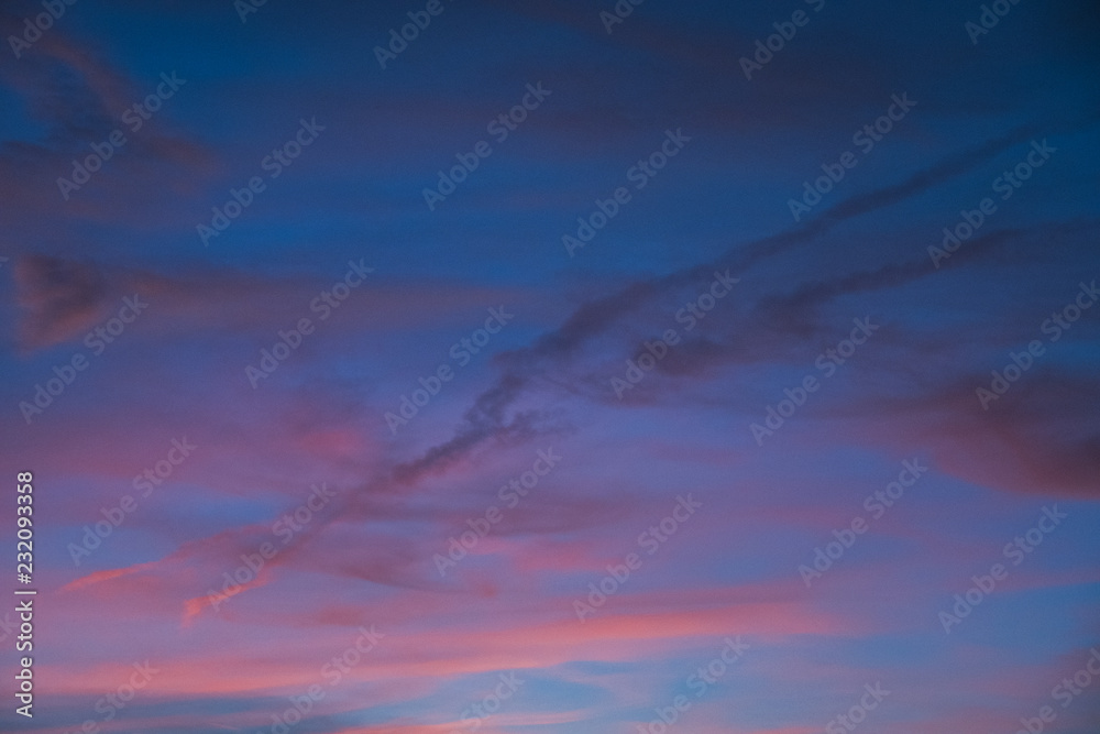 Dawn. Cloud in the sky at the back of the sun. Dawn. Cloud in the sky at the back of the sun.