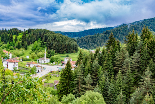 Village of Yagodina, West Rhodope Mountains, Bulgaria photo