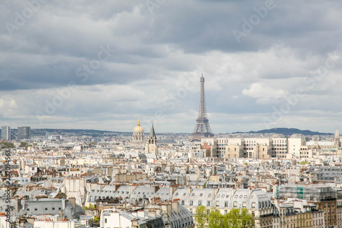 aerial view of paris © okud14
