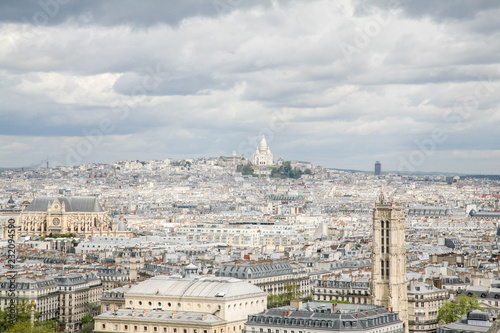 aerial view of paris © okud14