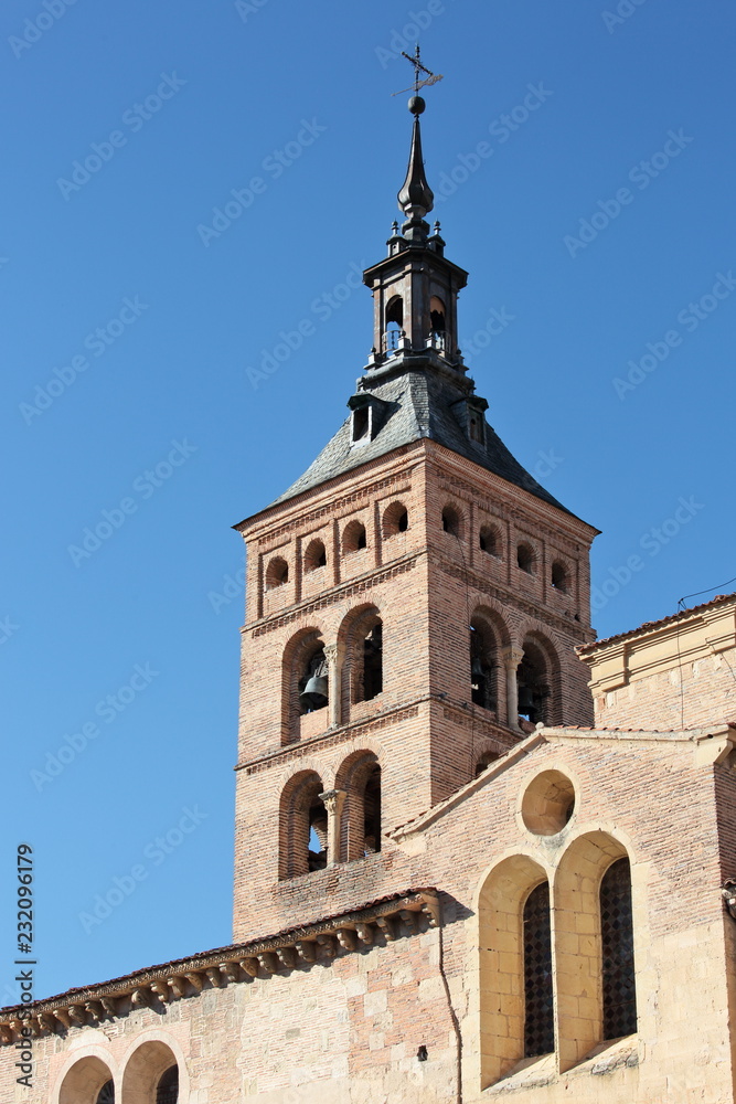 Roof tops in Segovia, Spain